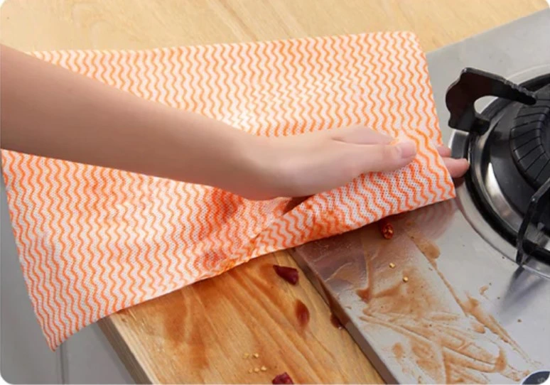 Disposable Cleaning Towel Kitchen Towel Dish Rags Non Woen Fabric Handy Wipes Household Towels Cleaning Cloth