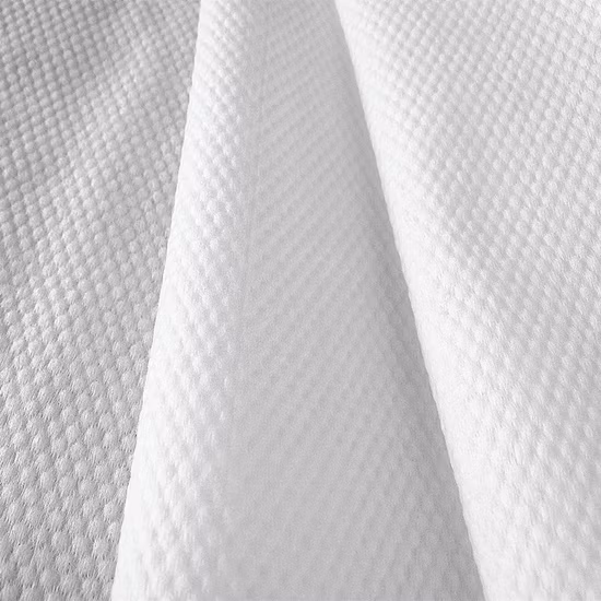 China Manufacturer Wholesale Spunlace Non Woven Fabric Roll 100% Cotton Nonwoven Fabric for Wet Wipes, Baby Wipes, Cleaning Wipes, Cleaning Towels