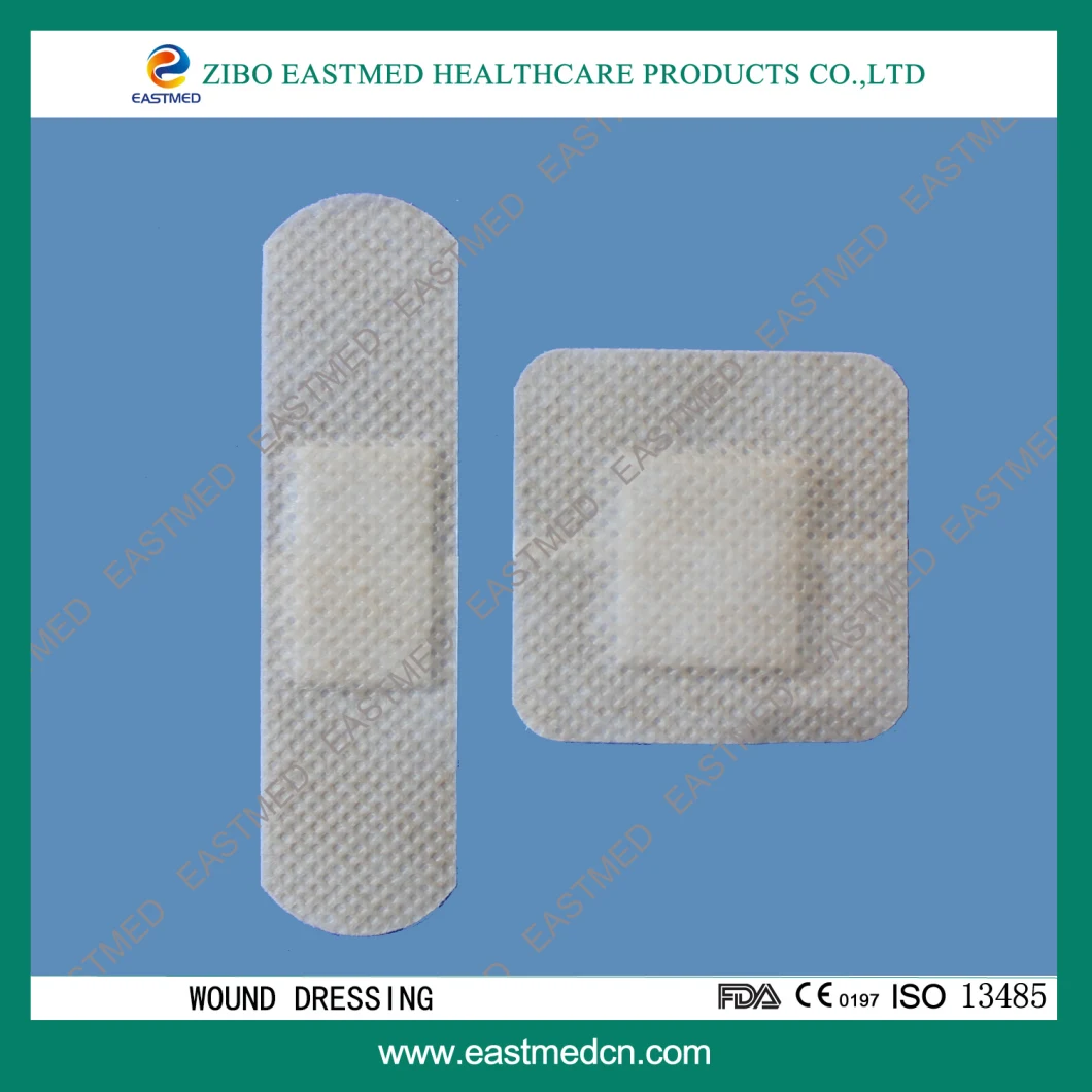 Disposable Sterile Medical Wound Plaster Non-Woven, Self-Adhesive 5X10cm