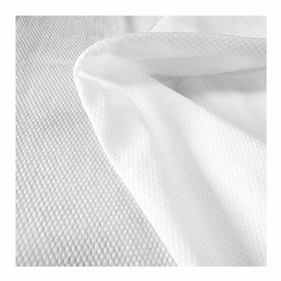 China Manufacturer Wholesale Spunlace Non Woven Fabric Roll 100% Cotton Nonwoven Fabric for Wet Wipes, Baby Wipes, Cleaning Wipes, Cleaning Towels