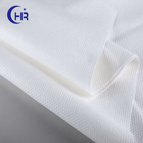 Factory Price Polyester and Viscose Spunlace Nonwoven Fabric for Wipes
